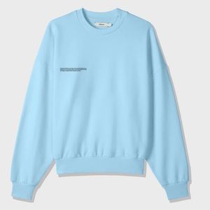 PANGAIA blue crewneck sweatshirt - XS